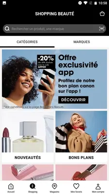 Sephora France android App screenshot 1